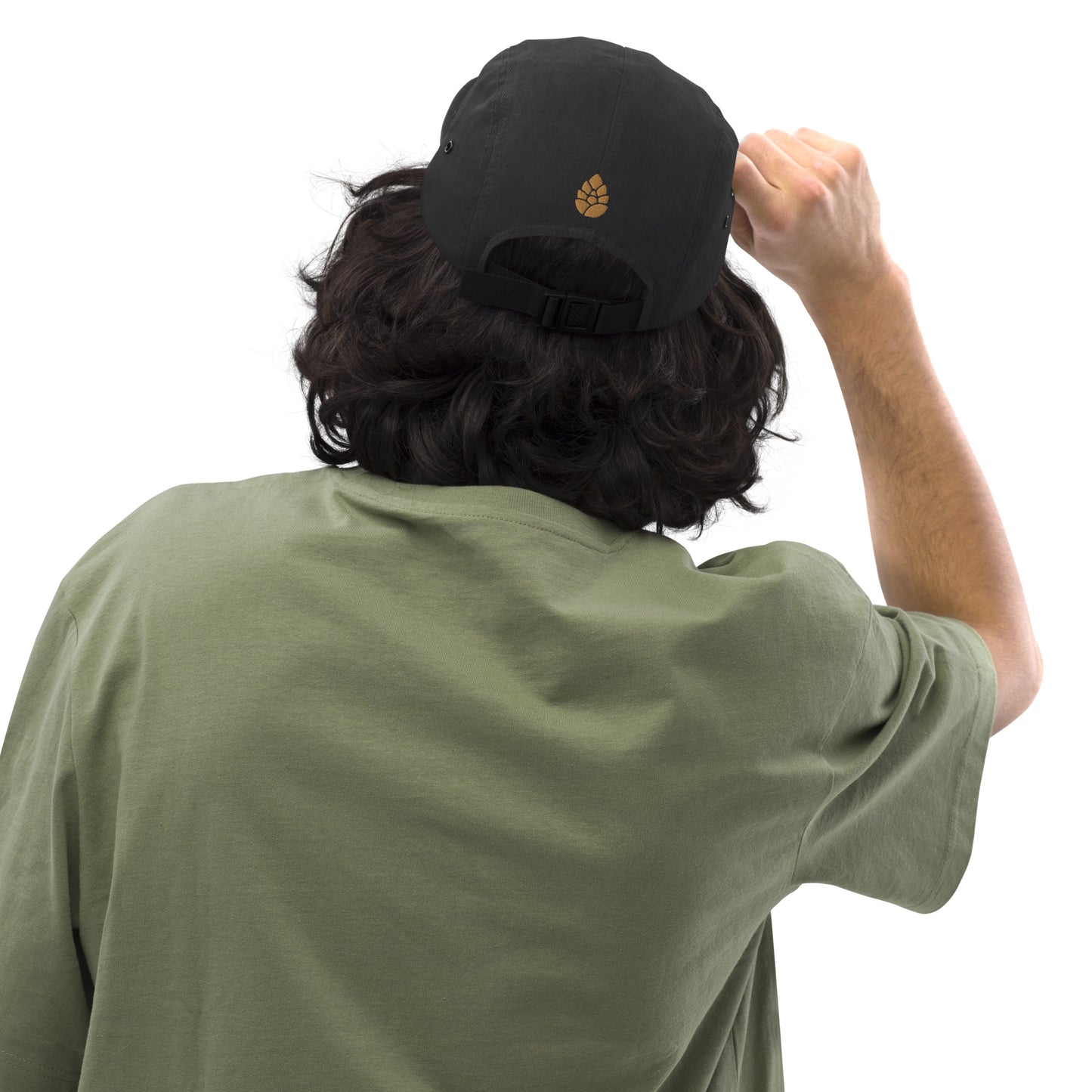 Five Panel Cap - Hisingen, Gul Brodyr