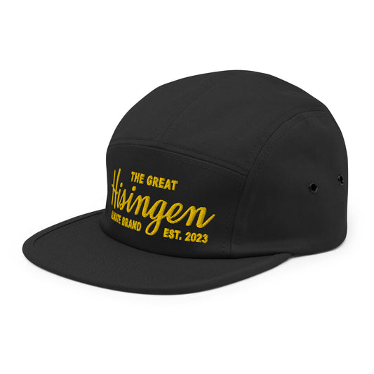 Five Panel Cap - Hisingen, Gul Brodyr