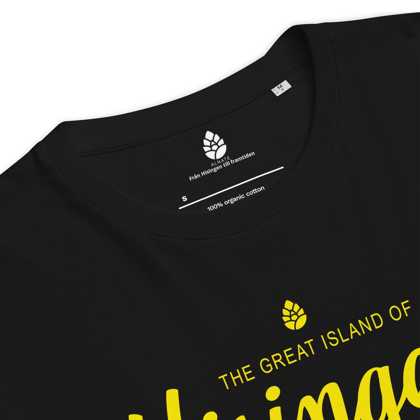 T-shirt - Hisingen, Gult Tryck