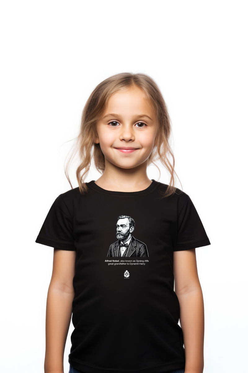 T-shirt barn - Alfred Nobel