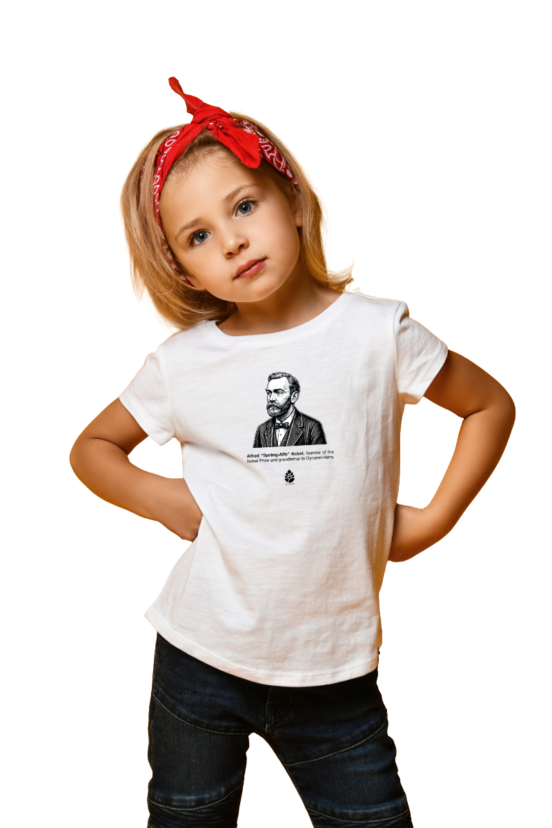 T-shirt barn - Alfred Nobel