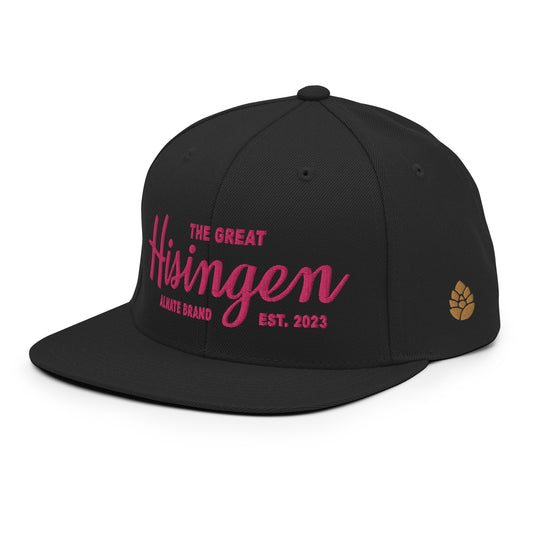 Snapback Flat - Hisingen, Rosa Brodyr