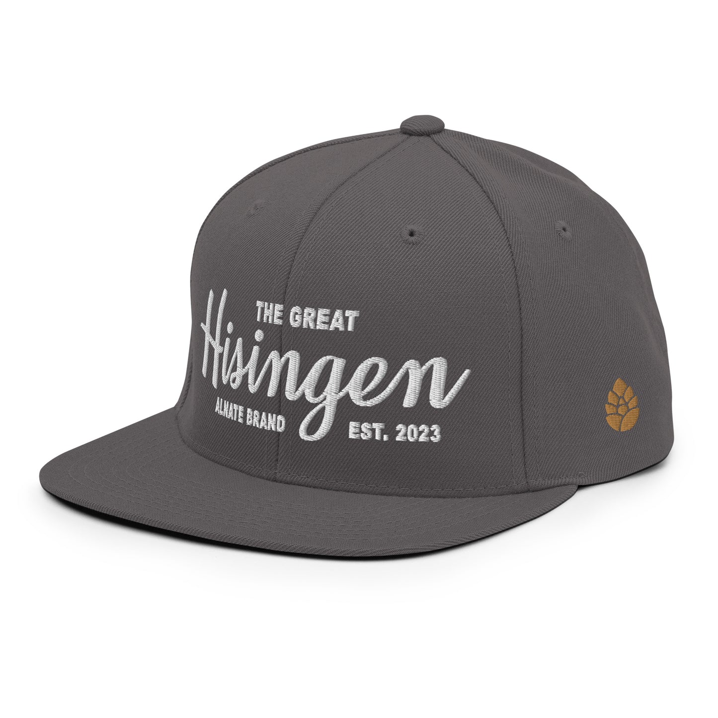 Snapback Flat - Hisingen, Vit Brodyr