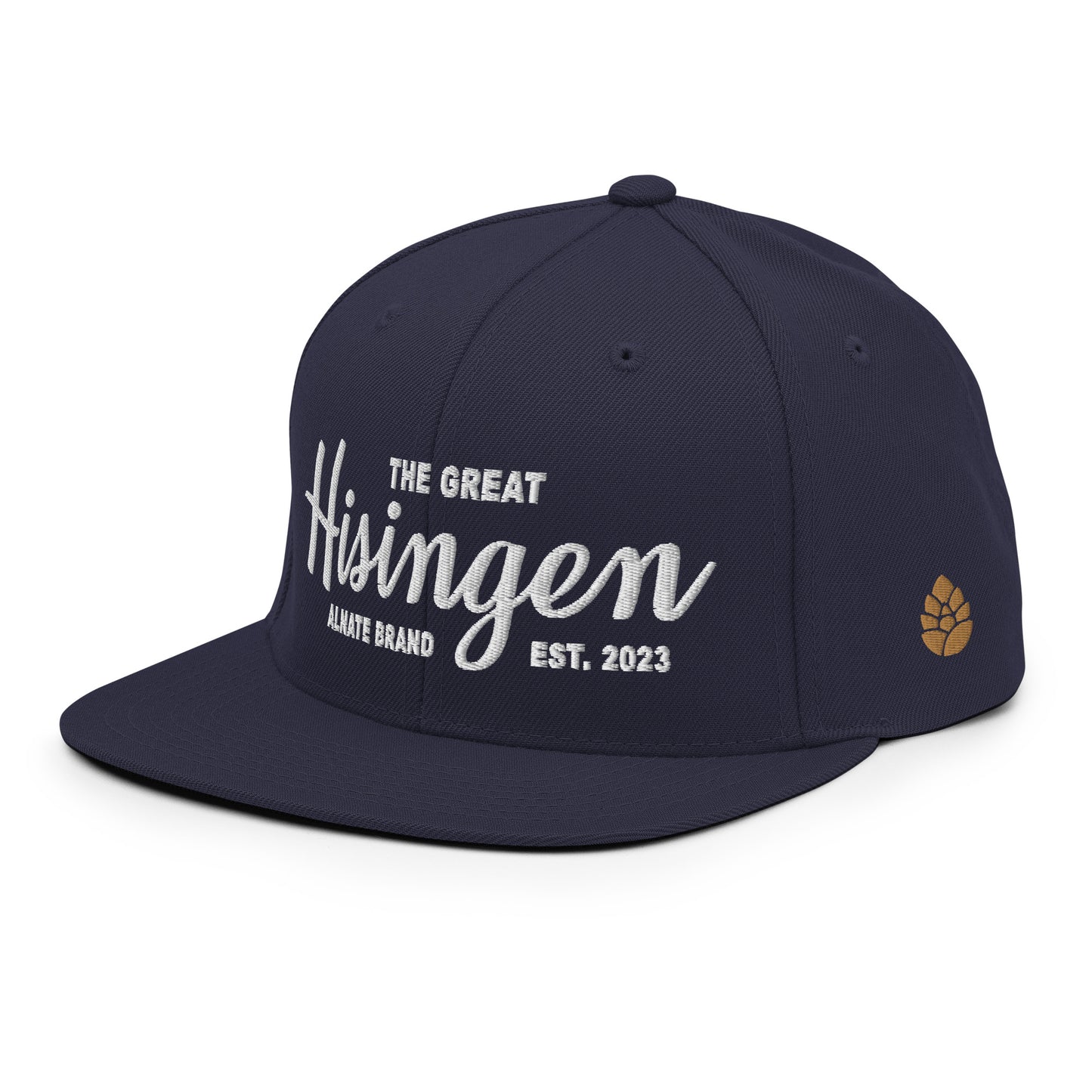 Snapback Flat - Hisingen, Vit Brodyr