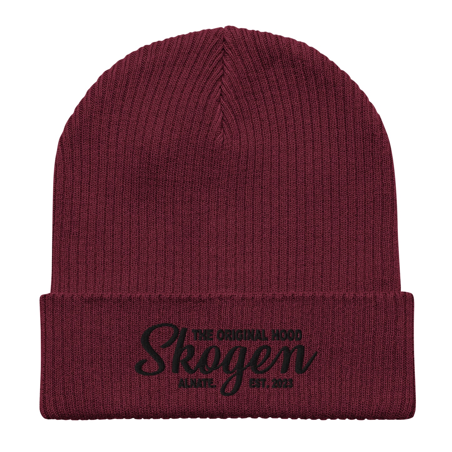 Mössa Ribbstickad - Skogen
