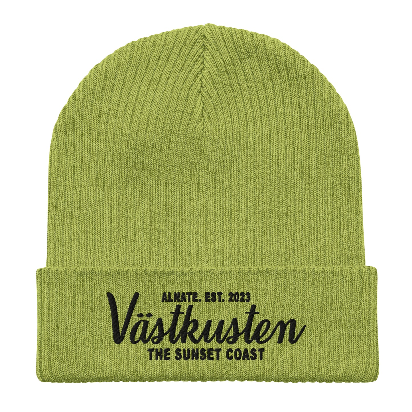 Mössa Ribbstickad - Västkusten