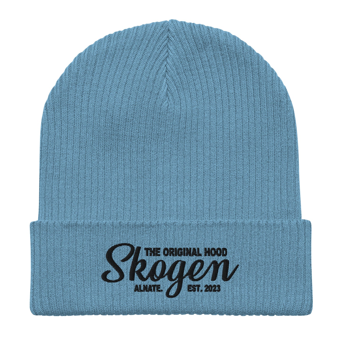 Mössa Ribbstickad - Skogen