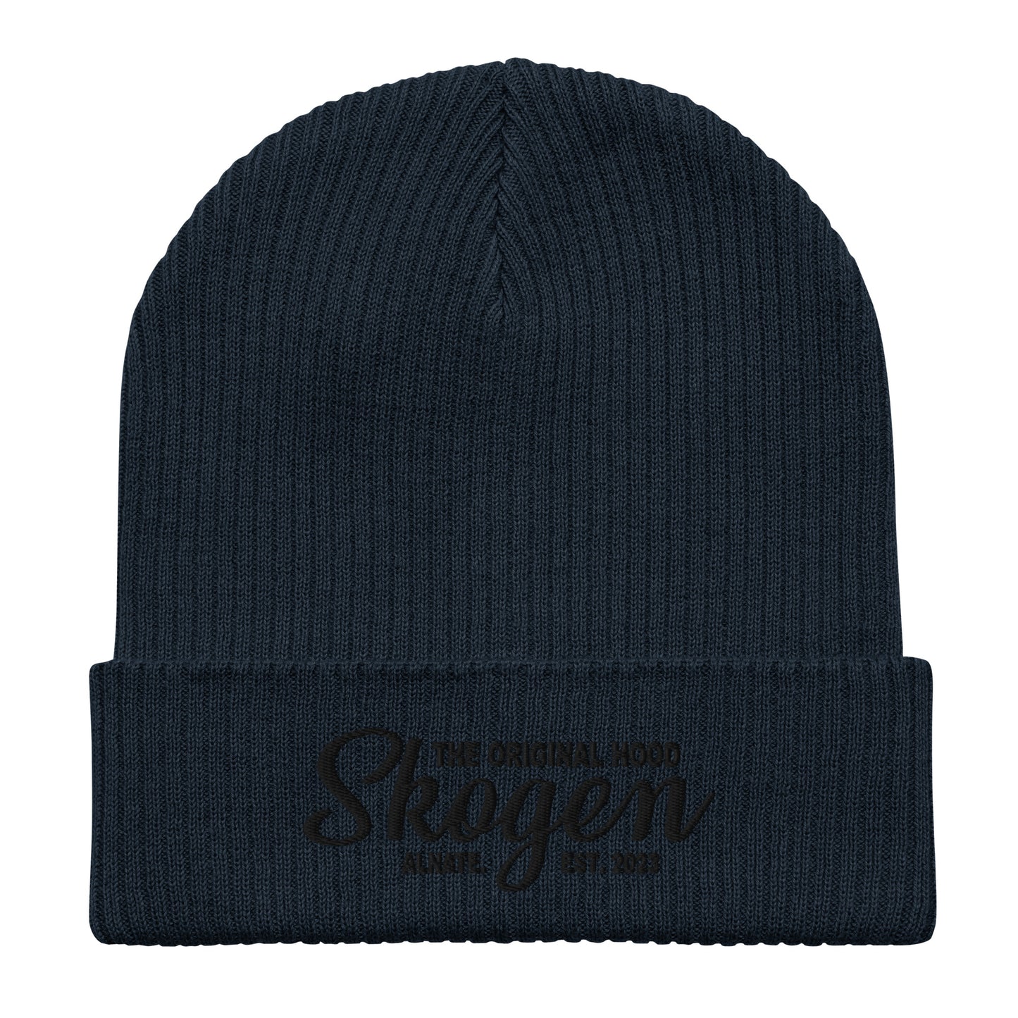 Mössa Ribbstickad - Skogen