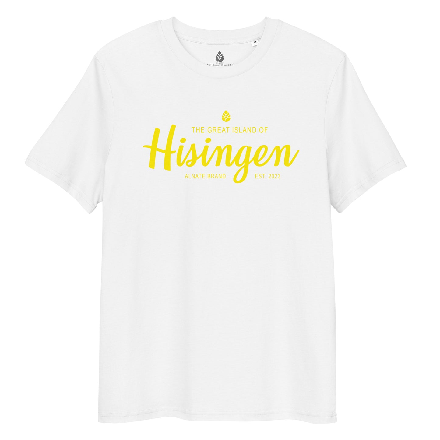 T-shirt - Hisingen, Gult Tryck