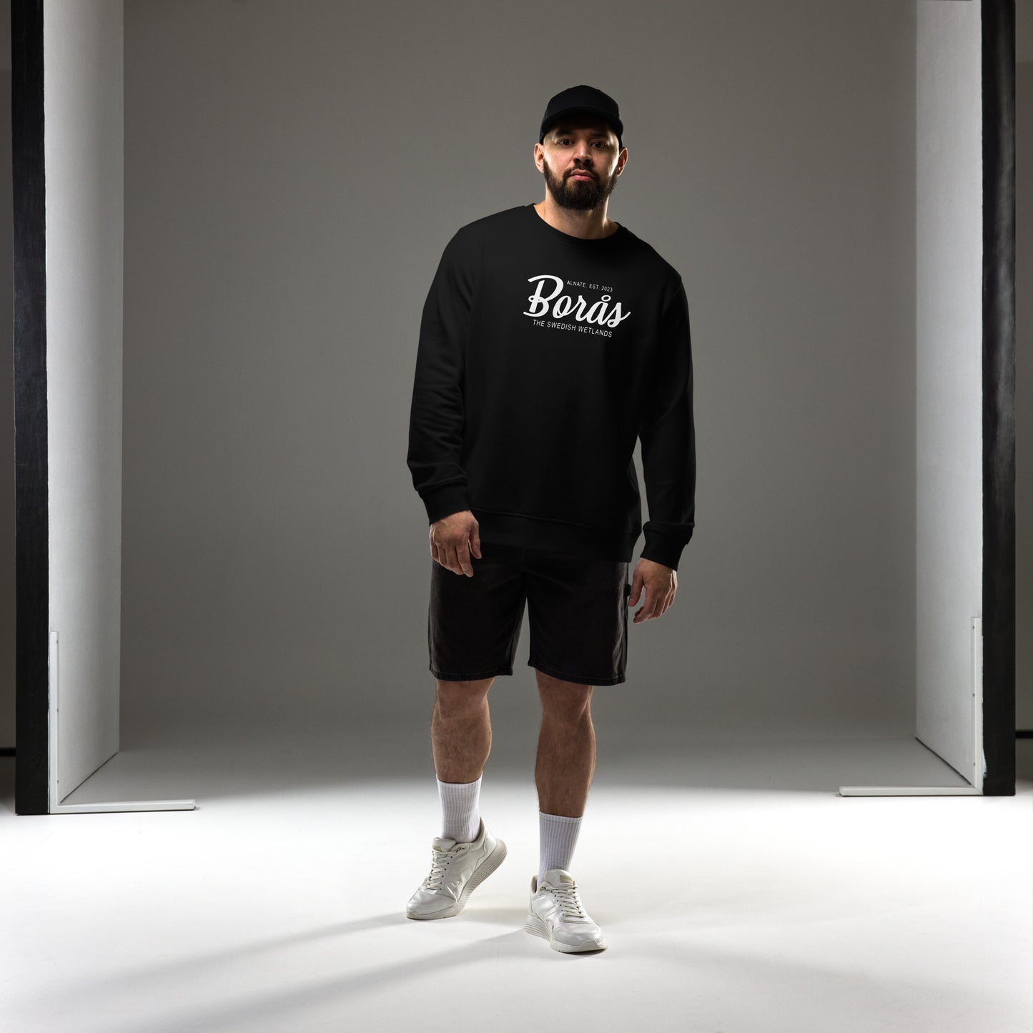 Sweatshirt Borås kille svart tröja