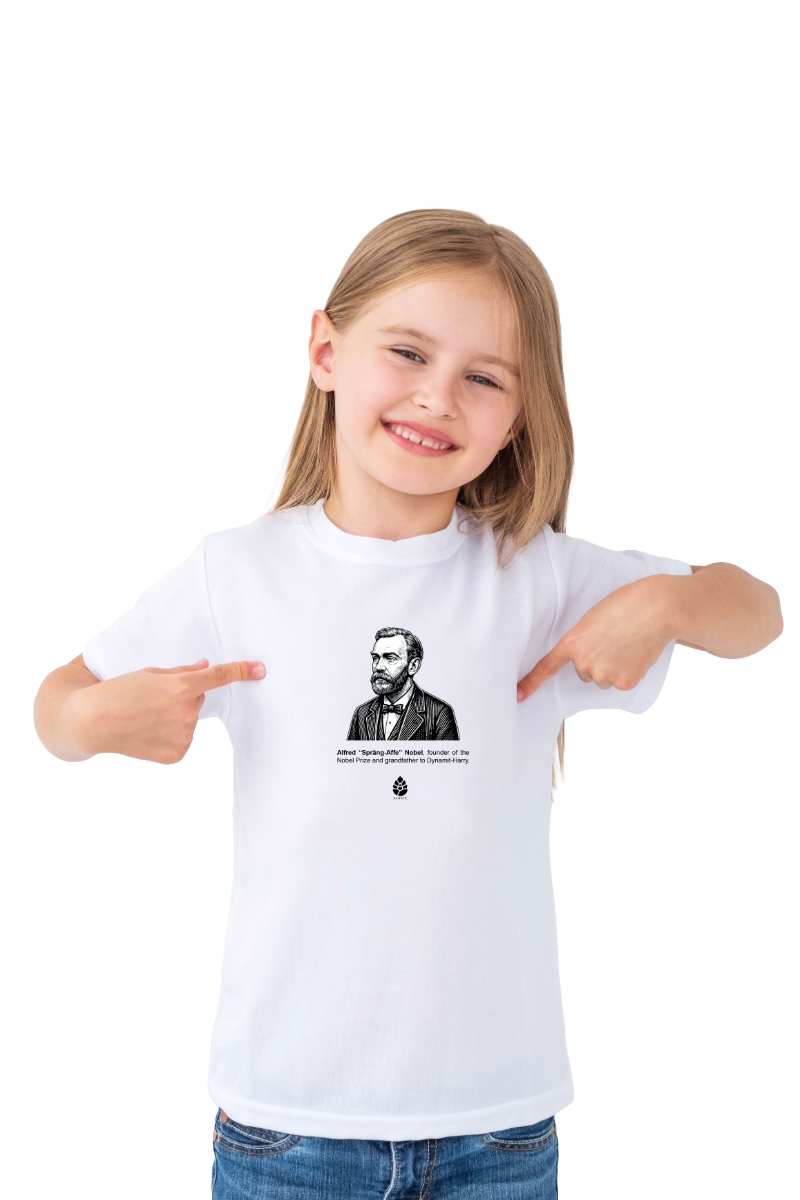 T-shirt barn - Alfred Nobel