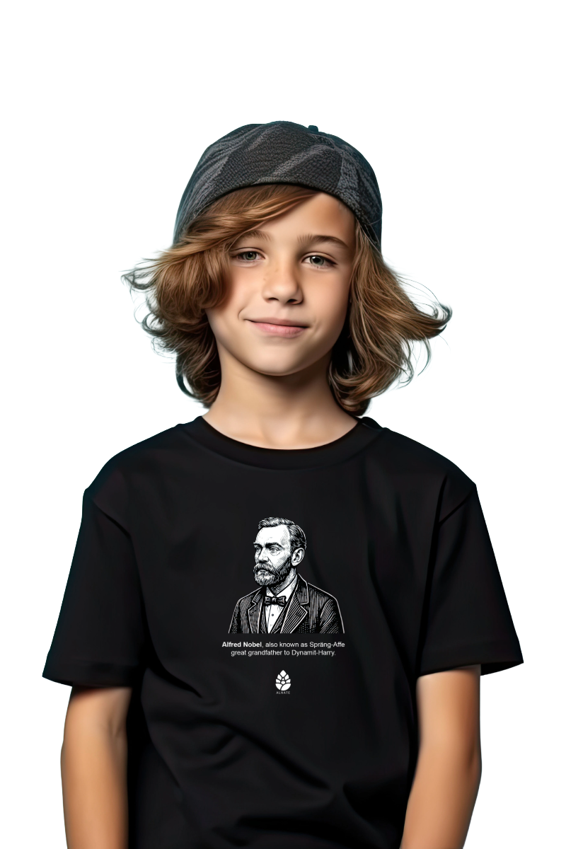 T-shirt barn - Alfred Nobel