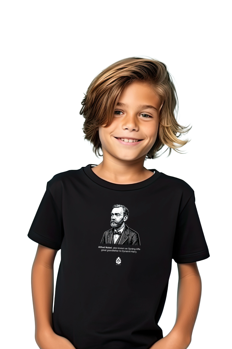 T-shirt barn - Alfred Nobel
