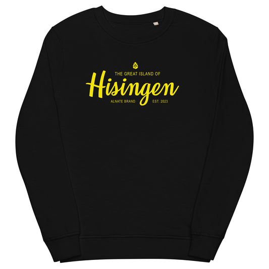 Sweatshirt - Hisingen, Gult Tryck